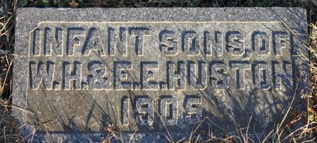HUSTON, INFANT SONS - Page County, Iowa | INFANT SONS HUSTON 