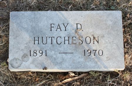 HUTCHESON, FAY D. - Page County, Iowa | FAY D. HUTCHESON 