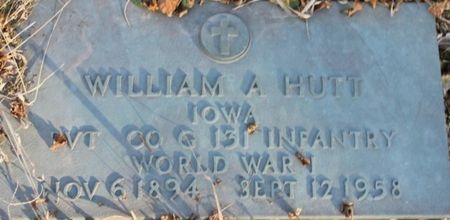 HUTT, WILLIAM A. - Page County, Iowa | WILLIAM A. HUTT 