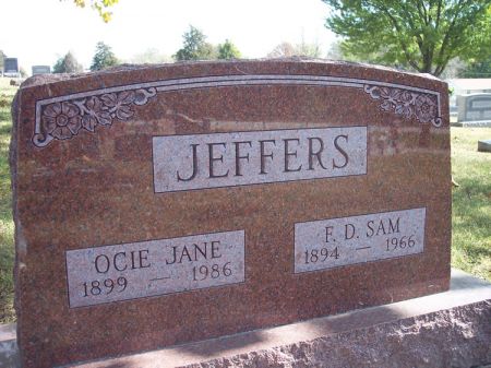 JEFFERS, OCIE JANE - Page County, Iowa | OCIE JANE JEFFERS 