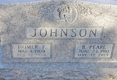 JOHNSON, HOMER F. - Page County, Iowa | HOMER F. JOHNSON 