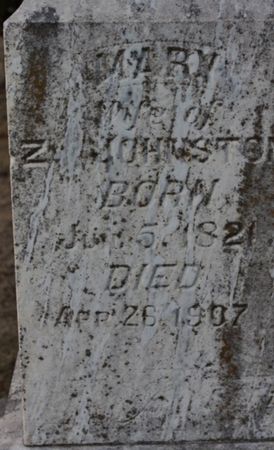 MEACHAM JOHNSTON, MARY - Page County, Iowa | MARY MEACHAM JOHNSTON 