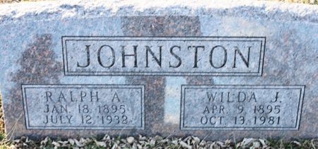 JOHNSTON, RALPH A. - Page County, Iowa | RALPH A. JOHNSTON 
