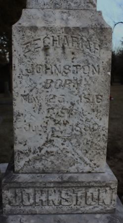 JOHNSTON, ZECHARIAH - Page County, Iowa | ZECHARIAH JOHNSTON 