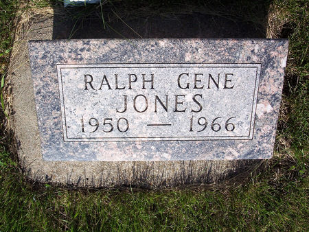JONES, RALPH GENE - Page County, Iowa | RALPH GENE JONES 