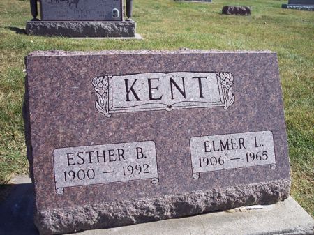 KENT, ESTHER B. - Page County, Iowa | ESTHER B. KENT 