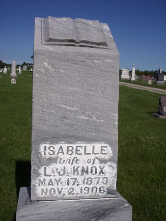 KNOX, ISABELLE - Page County, Iowa | ISABELLE KNOX 