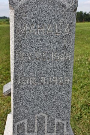 KUNKEL, MAHALA - Page County, Iowa | MAHALA KUNKEL 