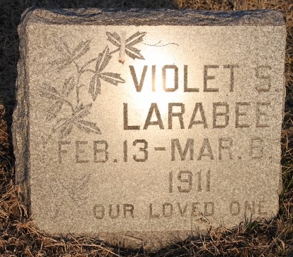 LARABEE, VIOLET SARAH - Page County, Iowa | VIOLET SARAH LARABEE 