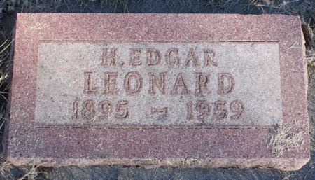 LEONARD, H. EDGAR - Page County, Iowa | H. EDGAR LEONARD 