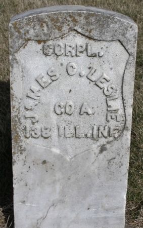 LESLIE, JAMES CALVIN - Page County, Iowa | JAMES CALVIN LESLIE 