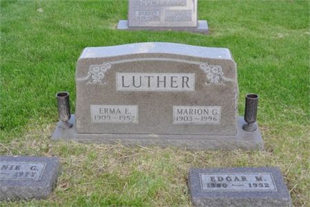 RIDNOUR LUTHER, ERMA ESTHER - Page County, Iowa | ERMA ESTHER RIDNOUR LUTHER 