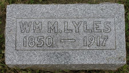 LYLES, WILLIAM M - Page County, Iowa | WILLIAM M LYLES 