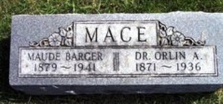 BARGER MACE, MAUDE - Page County, Iowa | MAUDE BARGER MACE 