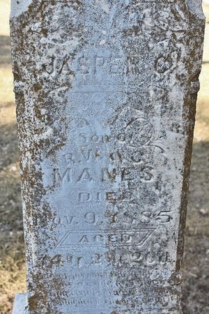MANES, JASPER - Page County, Iowa | JASPER MANES 