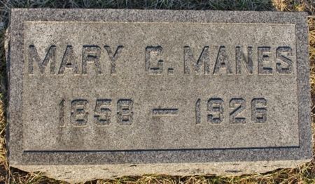 MANES, MARY C. - Page County, Iowa | MARY C. MANES 