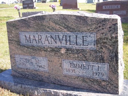 MARANVILLE, EMMETT I. - Page County, Iowa | EMMETT I. MARANVILLE 