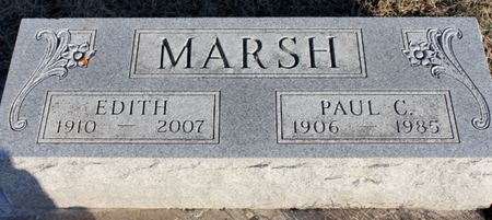 MARSH, EDITH - Page County, Iowa | EDITH MARSH 