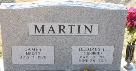 GEORGE MARTIN, DELORES LOUISE - Page County, Iowa | DELORES LOUISE GEORGE MARTIN 