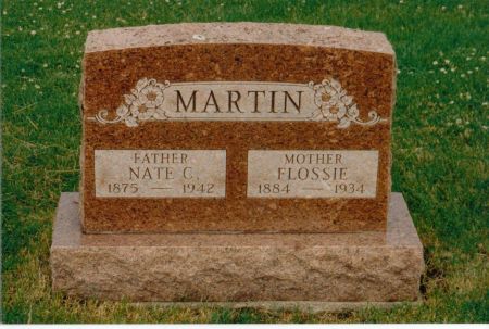 MARTIN, LULA FLOSSIE - Page County, Iowa | LULA FLOSSIE MARTIN 