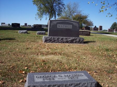 MATHES, FAMILY STONE - Page County, Iowa | FAMILY STONE MATHES 