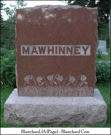MAWHINNER, ELIZABETH - Page County, Iowa | ELIZABETH MAWHINNER 