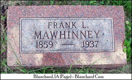 MAWHINNEY, FRANK L - Page County, Iowa | FRANK L MAWHINNEY 