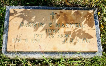 MAXWELL, DARWIN ELLISON - Page County, Iowa | DARWIN ELLISON MAXWELL 
