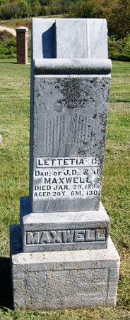 MAXWELL, LETITIA C. 
