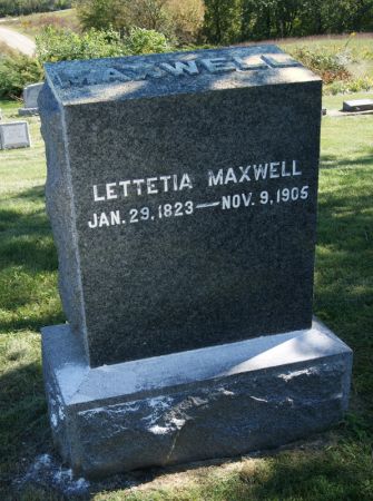 MAXWELL, LETITIA 