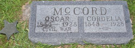 MCCORD, CORDELIA LEVINE - Page County, Iowa | CORDELIA LEVINE MCCORD 