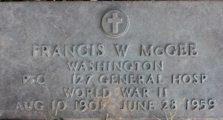 MCGEE, FRANCIS W - Page County, Iowa | FRANCIS W MCGEE 