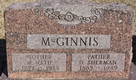 MCGINNIS, DANIEL SHERMAN - Page County, Iowa | DANIEL SHERMAN MCGINNIS 