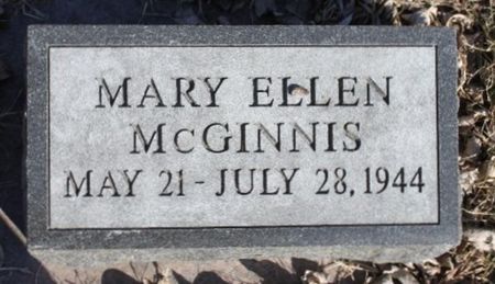 MCGINNIS, MARY ELLEN - Page County, Iowa | MARY ELLEN MCGINNIS 