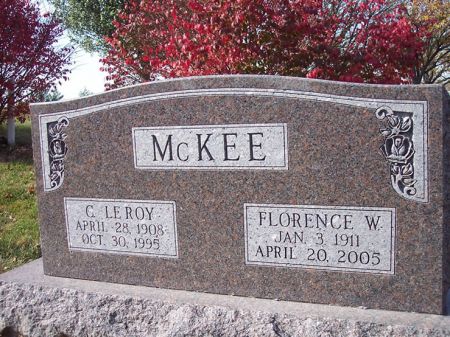 MCKEE, FLORENCE W. - Page County, Iowa | FLORENCE W. MCKEE 