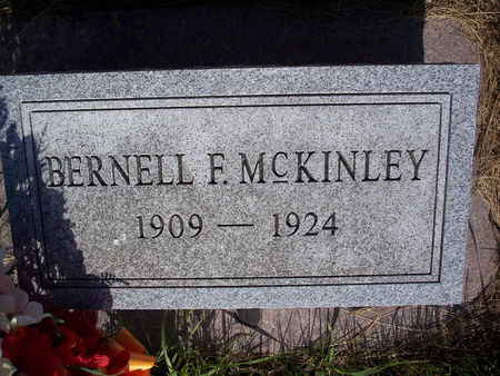 MCKINLEY, BERNELL F. - Page County, Iowa | BERNELL F. MCKINLEY 