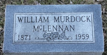 MCLENNAN, WILLIAM MURDOCK - Page County, Iowa | WILLIAM MURDOCK MCLENNAN 