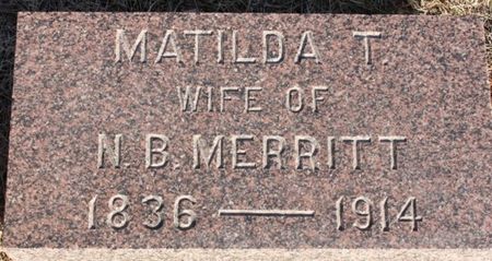 MERRITT, MATILDA - Page County, Iowa | MATILDA MERRITT 