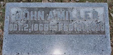 MILLER, JOHN A. - Page County, Iowa | JOHN A. MILLER 