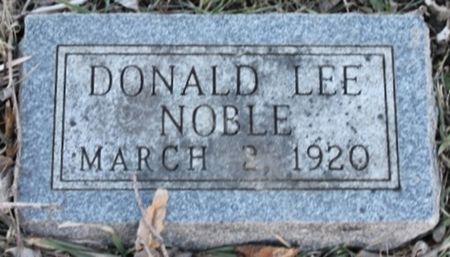 NOBLE, DONALD LEE - Page County, Iowa | DONALD LEE NOBLE 