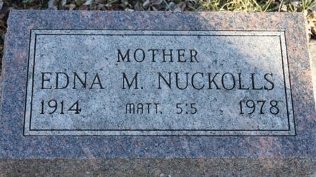 BROWNFIELD NUCKOLLS, EDNA MAE - Page County, Iowa | EDNA MAE BROWNFIELD NUCKOLLS 