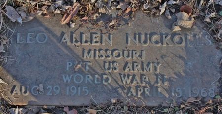 NUCKOLLS, LEO ALLEN - Page County, Iowa | LEO ALLEN NUCKOLLS 