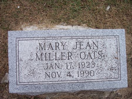OATS, MARY JEAN - Page County, Iowa | MARY JEAN OATS 