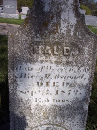 OSGOOD, MAUD Page County, Iowa MAUD OSGOOD Iowa Gravestone Photos