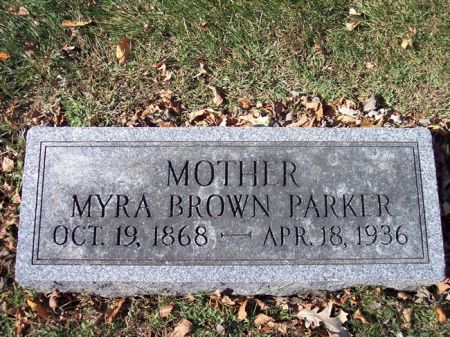 PARKER, MYRA - Page County, Iowa | MYRA PARKER 
