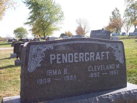 PENDERGRAFT, IRMA B. - Page County, Iowa | IRMA B. PENDERGRAFT 