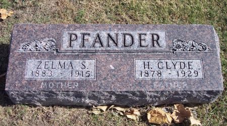 PFANDER, H. CLYDE - Page County, Iowa | H. CLYDE PFANDER 