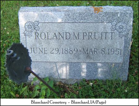 PRUITT, ROLAND M. - Page County, Iowa | ROLAND M. PRUITT 