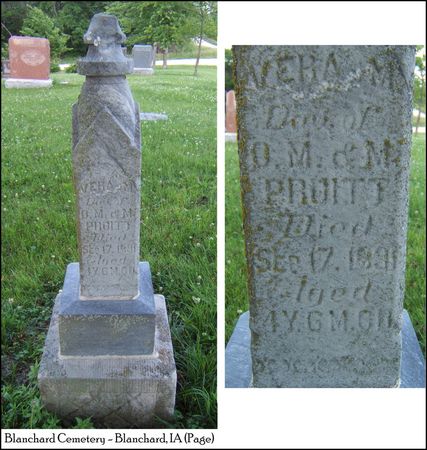PRUITT, VERA M. - Page County, Iowa | VERA M. PRUITT 
