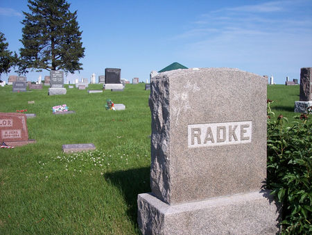 RADKE, FAMILY STONE - Page County, Iowa | FAMILY STONE RADKE 